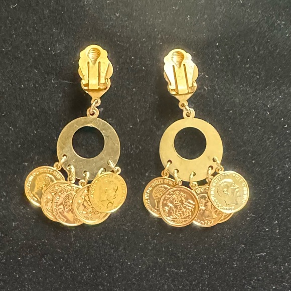 Very unique vintage earrings - Picture 2 of 2